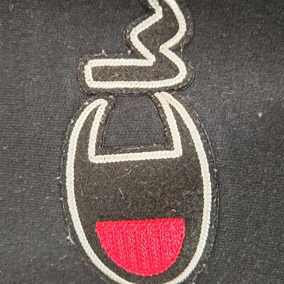 Champion Black Crewneck Women's Sweatshirt Medium - Picture 8 of 9